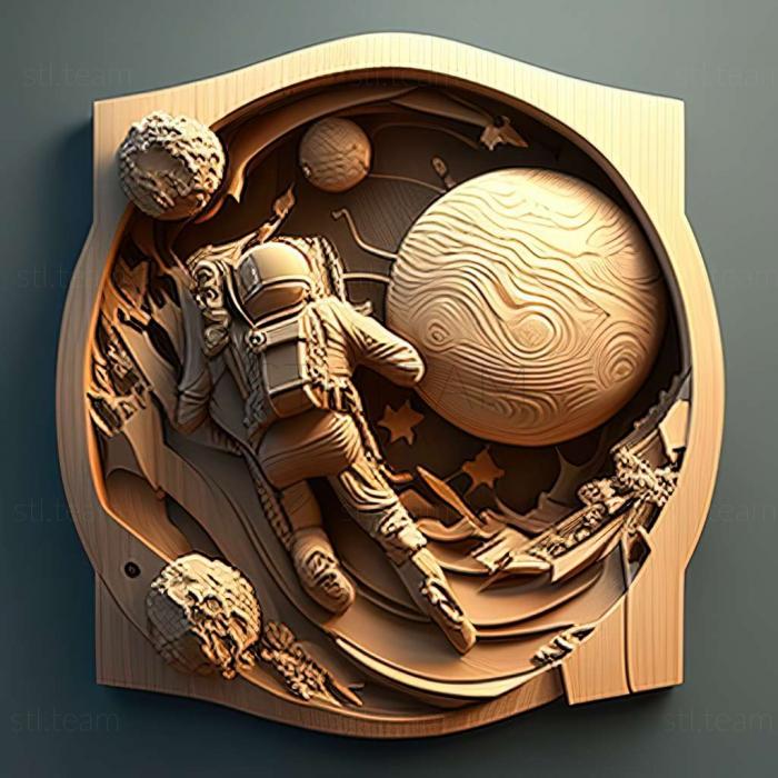 3D модель Взлом космической игры (STL)